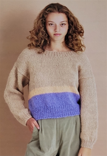 Sweater med striber - Elsa Permin